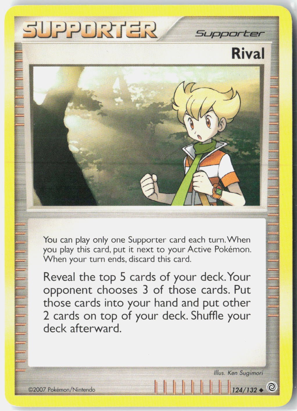 Rival Secret Wonders 124/132 Pokemon Card