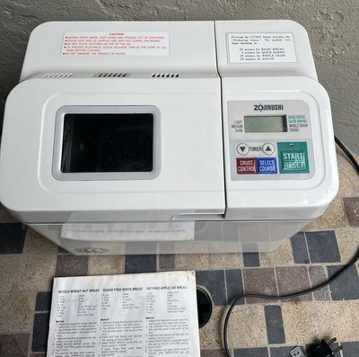ZOJIRUSHI Automatic Bread Machine With Paddle BBCC-Q10 Tested Works