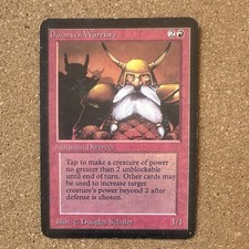 Dwarven Warriors, Alpha, Magic the Gathering, LP