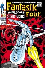 FANTASTIC FOUR #72 COMIC BOOK COVER Poster print 11"x17"