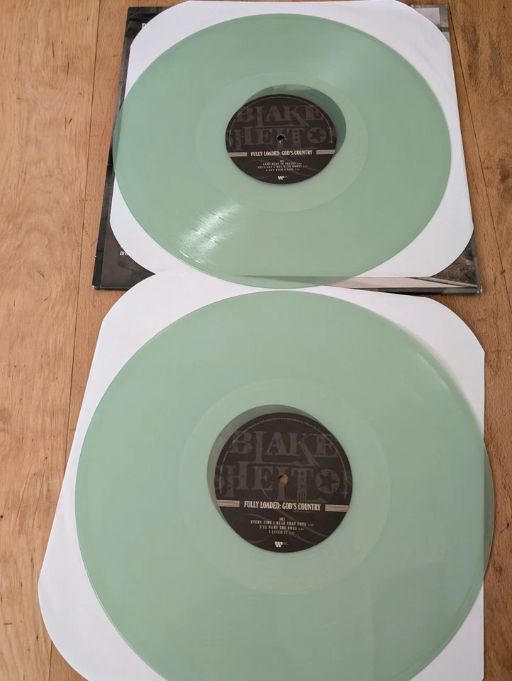 Blake Shelton Fully Loaded God's Country Limited Edition Clear Vinyl LP Sealed - Image 3 of 4