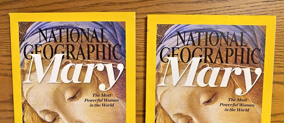 LOT OF 2 National Geographic Magazine (Issue) Mary Powerful Woman December 2015 - Image 2 of 4