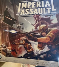 STAR WARS IMPERIAL ASSAULTSW101 Fantasy Flight Complete & Unpunched with EXTRAS