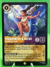 Disney Lorcana Pocahontas  Meeko - AdventurousFriends 27/207 Attack of the Vine