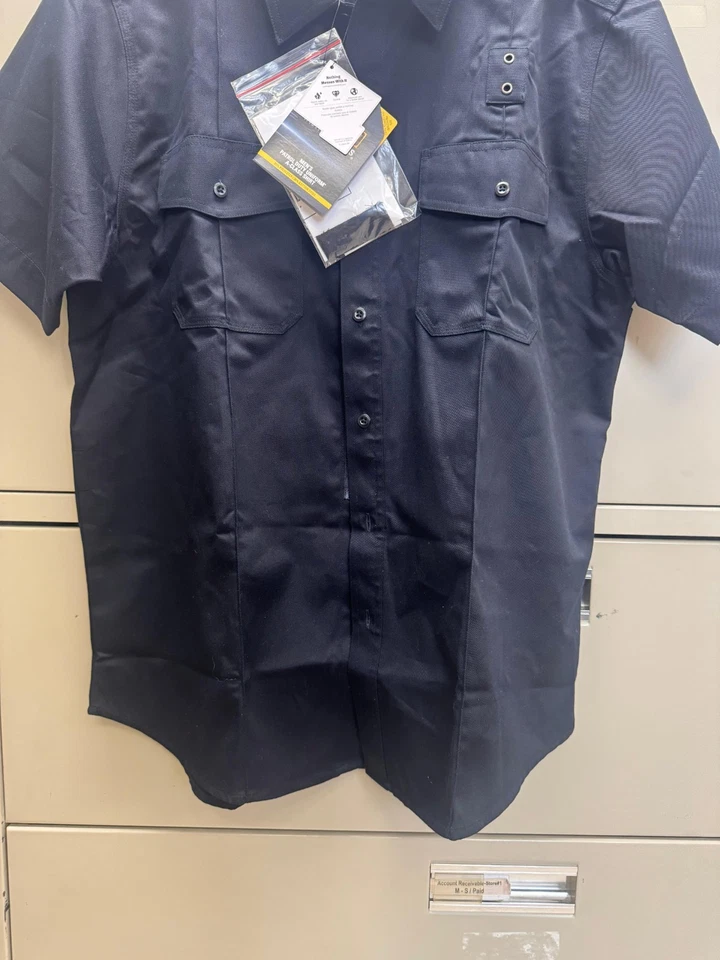 5.11 Tactical Twill PDU Class A Short Sleeve Button Down Shirt, Teflon Coating - Image 2 of 4