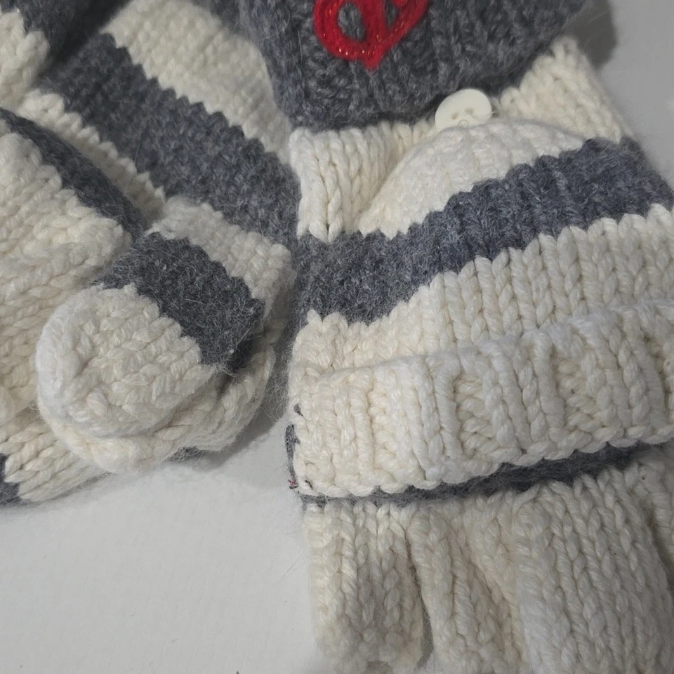 2007 VS ROSA Raro Difícil de Encontrar Bufanda y Guantes con Alfileres de Coleccionista Nuevo con Etiquetas Foto 4 de 4