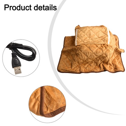 Coperta Elettrica Portatile e Leggera 32x24inch USB FastHeating Throw - Picture 6 of 27