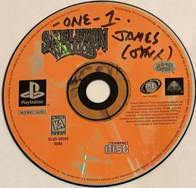 Skeleton Warriors (Sony PlayStation 1, PS1) DISC ONLY | NO TRACKING | M1542