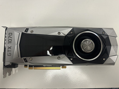 NVIDIA GeForce GTX 1070 Founders Edition 8GB GDDR5 Graphics Card