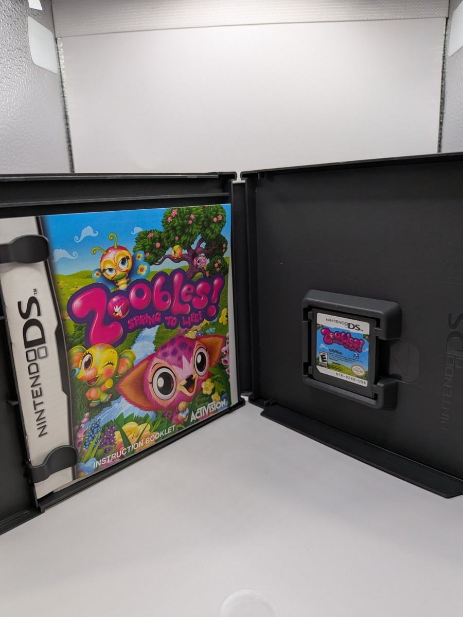 Nintendo DS - Zoobles! Spring to Life - Complete w/ Manual | eBay