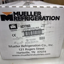 Mueller Industries AC17868 Full Port Ball Valve 2-1/8 Inch OD with Access Port