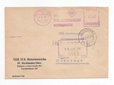 NRD Service ZKD Brief Nordhausen 17.6.67 VEB IFA Motorenwerke