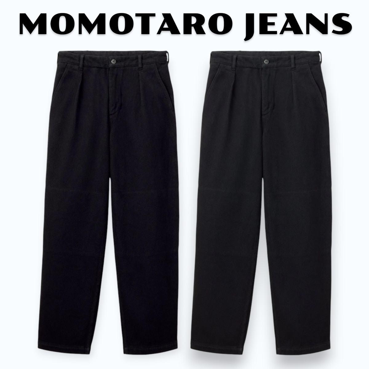 MOMOTARO JEANS SASHIKO PANTS-OVERDYE Tapered MMPT6008 Made in