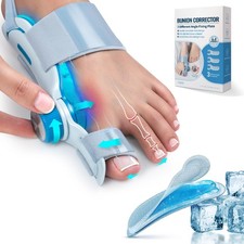 Tech Love Bunion Corrector Big Toe Straighteners, Upgraded Knob Double Correc...