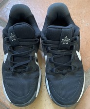 Nike Star Runner 4 Sneakers Kids Size 12C Black White Shoes DX7614-001
