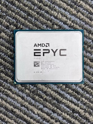 AMD EPYC 7502 | 32C/64T | 3.35GHz | Official Unlocked | Full Channels