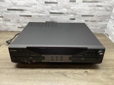 TDK DA-3826 Analog/Vinyl to CD Compact Disc Recorder -Tested Works -No Remote