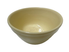 YELLOW FOWLER WARE 24 MIXING BOWL VINTAGE ART DECO AUSTRALIAN POTTERY CERAMIC