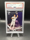 2017 TOPPS CHROME AARON JUDGE#169 ROOKIE Card RC Catching PSA 10 Gem Mint  🔥