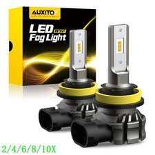 Auxito H11 H8 Led Bulb Golden Yellow Super Bright Fog Light Drl High Power 210x