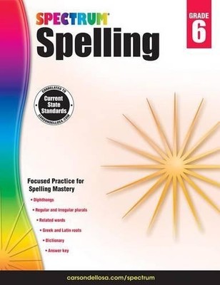 Spectrum Spectrum Spelling, Grade 6 (Taschenbuch)