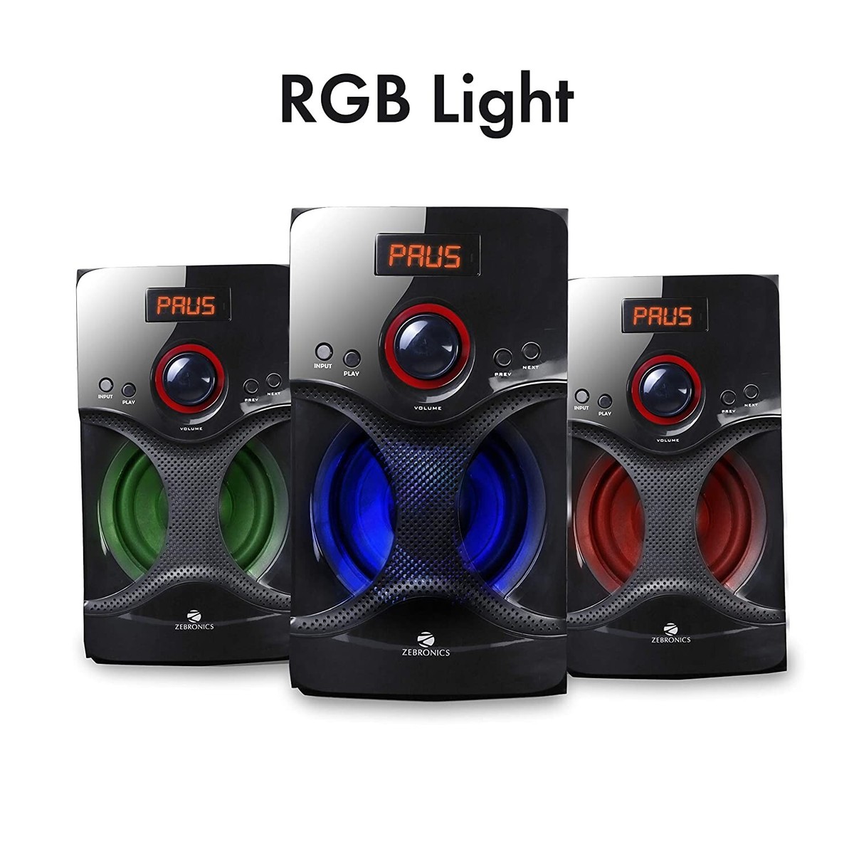 Zebronics BT4440RUCF Channel Multimedia Speakers 60W