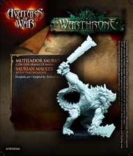 Avatars of War Saurian Veteran with Paired Weapons aow60 Fantasy 28mm