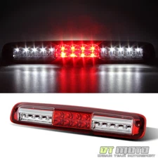 1999-2006 Chevy Silverado GMC Sierra Red Clear LED 3rd Brake Light Cargo Lamp