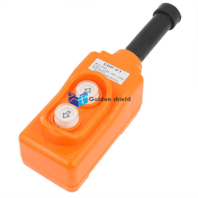 COB21 Rain Proof Type Momentary Hoist Crane Pendant Up-Down Pushbutton Switch #