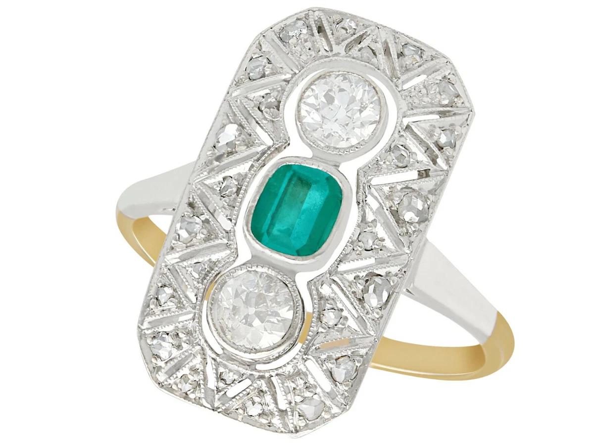 Art deco shop dress ring