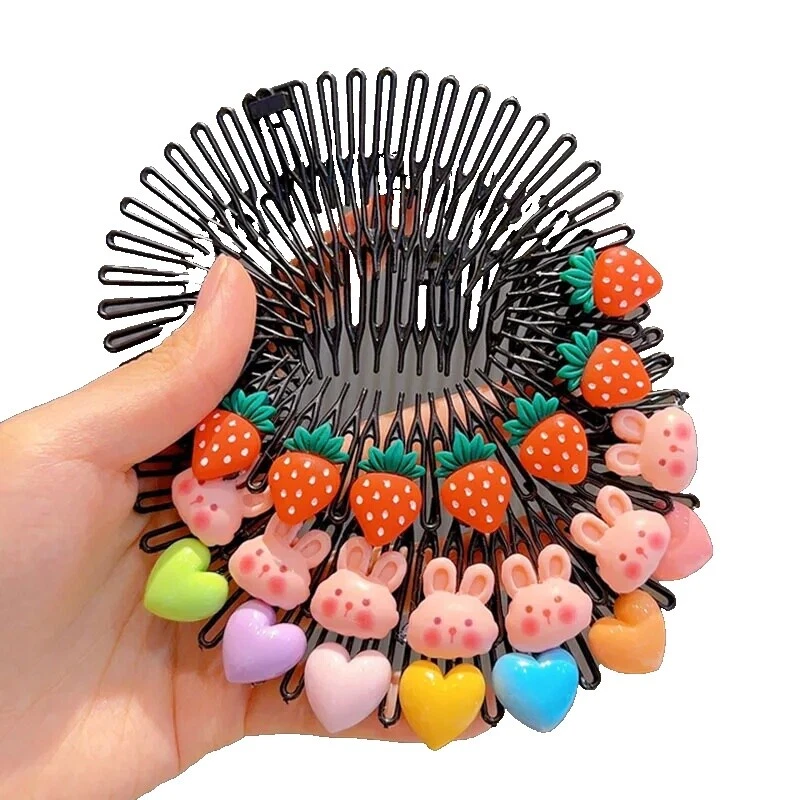 Multicolor Hair Hair Combs for Girls
