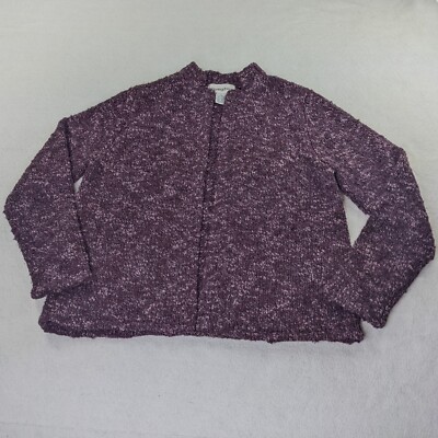 Bloomingdale Knit Open Cardigan Sweater Womens Small Petite