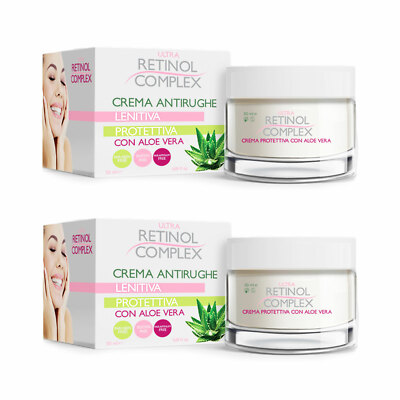 2 Pieces Ultra Retinol Complex Anti-Wrinkle Protective Cream Aloe 50 ML  MI-125 | eBay