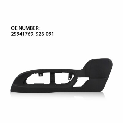 departure83 Black Driver Panel Bezel For Power Seat Switch GMC 09-17 Acadia