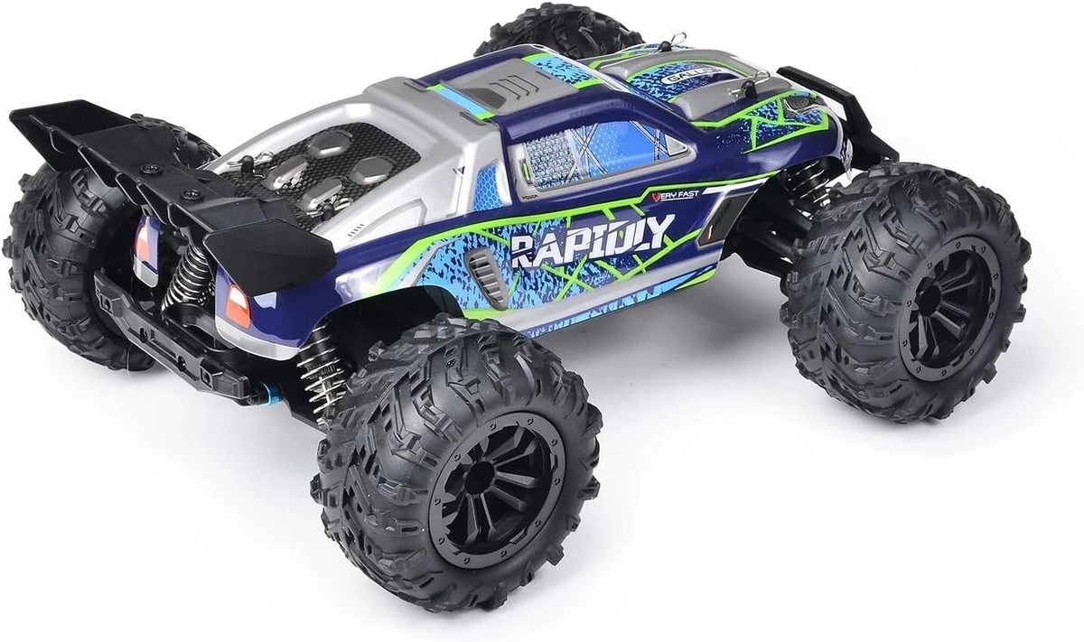 Rapidly RC Car Offroad Vehicle Fast 38+ km/h, 1:16 Scale Remote