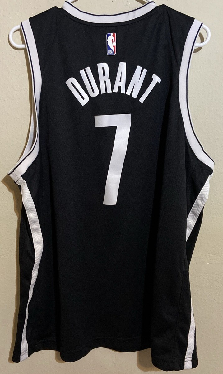 NEW Kevin Durant Brooklyn Nets #7 Nike Swingman Jersey Men's XXL