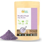 Brazilian Purple Clay Powder Detoxify Skin & Hair DIY Clay for Soap Making 8oz