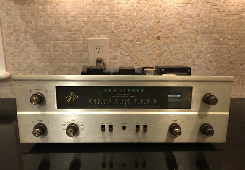 Fisher The Fisher 400 FM Multiplex Tube Receiver 25WPC Perfect Working Condition
