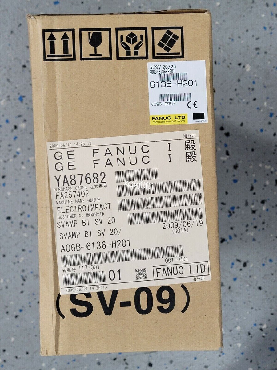 NEW FANUC A06B-6136-H201 SERVO AMP fedex or DHL | eBay