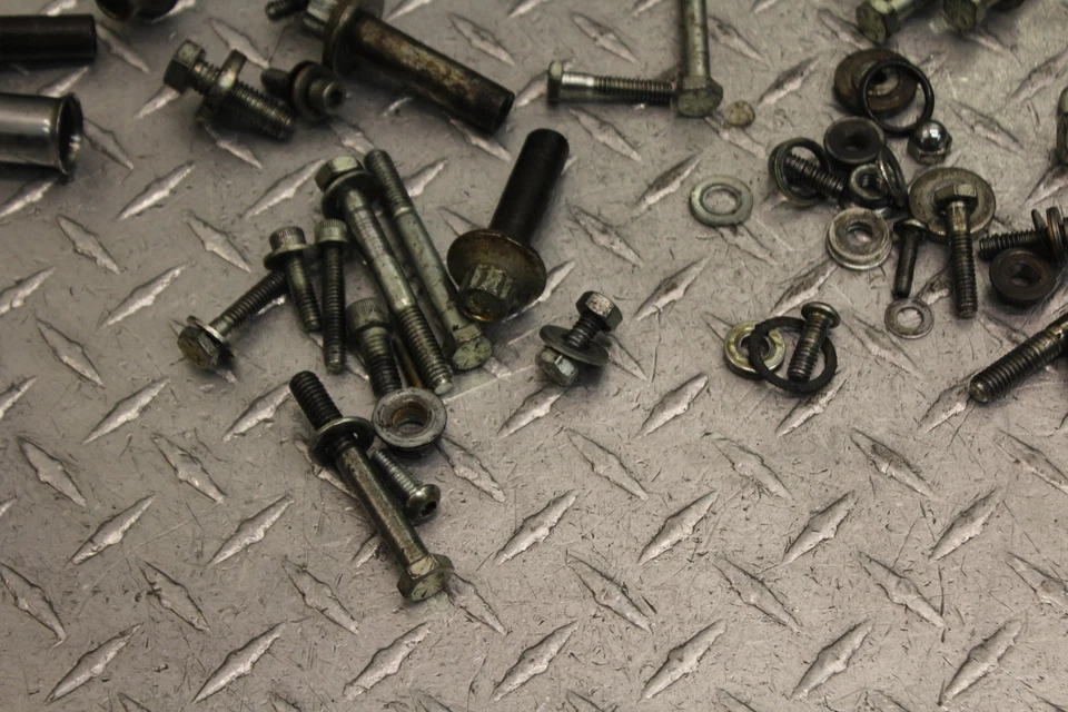 1997 HARLEY-DAVIDSON ROAD KING FLHR ENGINE MOUNTING BOLTS HARDWARE MOTOR SCREWS - Imagem 3 de 4