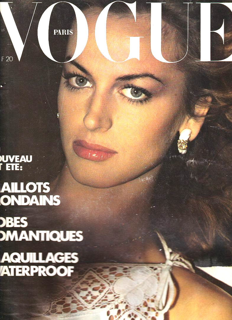 VOGUE PARIS 1977 DALILA DI LAZZARO JANICE DICKINSON CHRISTIE