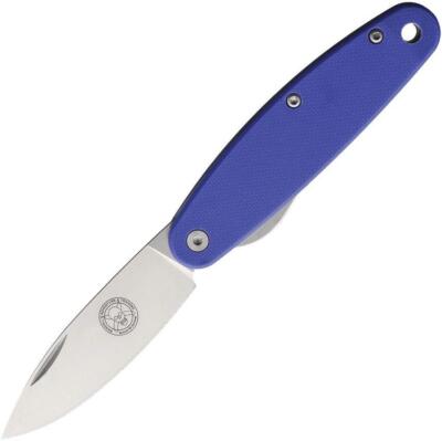 BRK Designed by ESEE Churp Folding Knife 2.5 D2 Tool Steel Blade G10 Blue/Purple