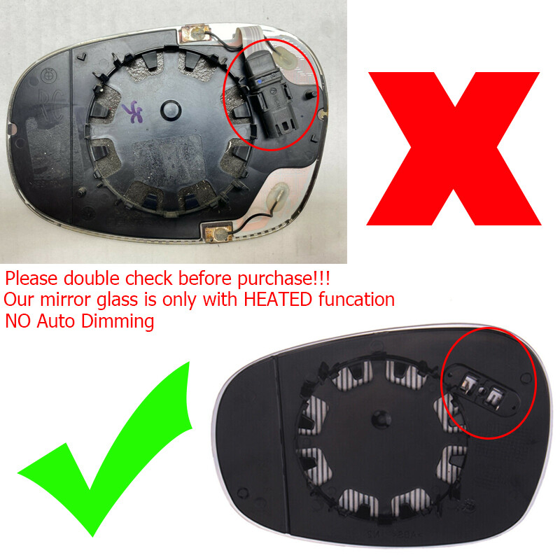 Vetro Specchio Retrovisore Riscaldabile Sinistro Per BMW Serie 1/3/Z4 2002-2010 - Foto 10