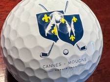 Cannes Mougins Golf Club Frane Logo Golf Ball L-24-10 - 1ct one