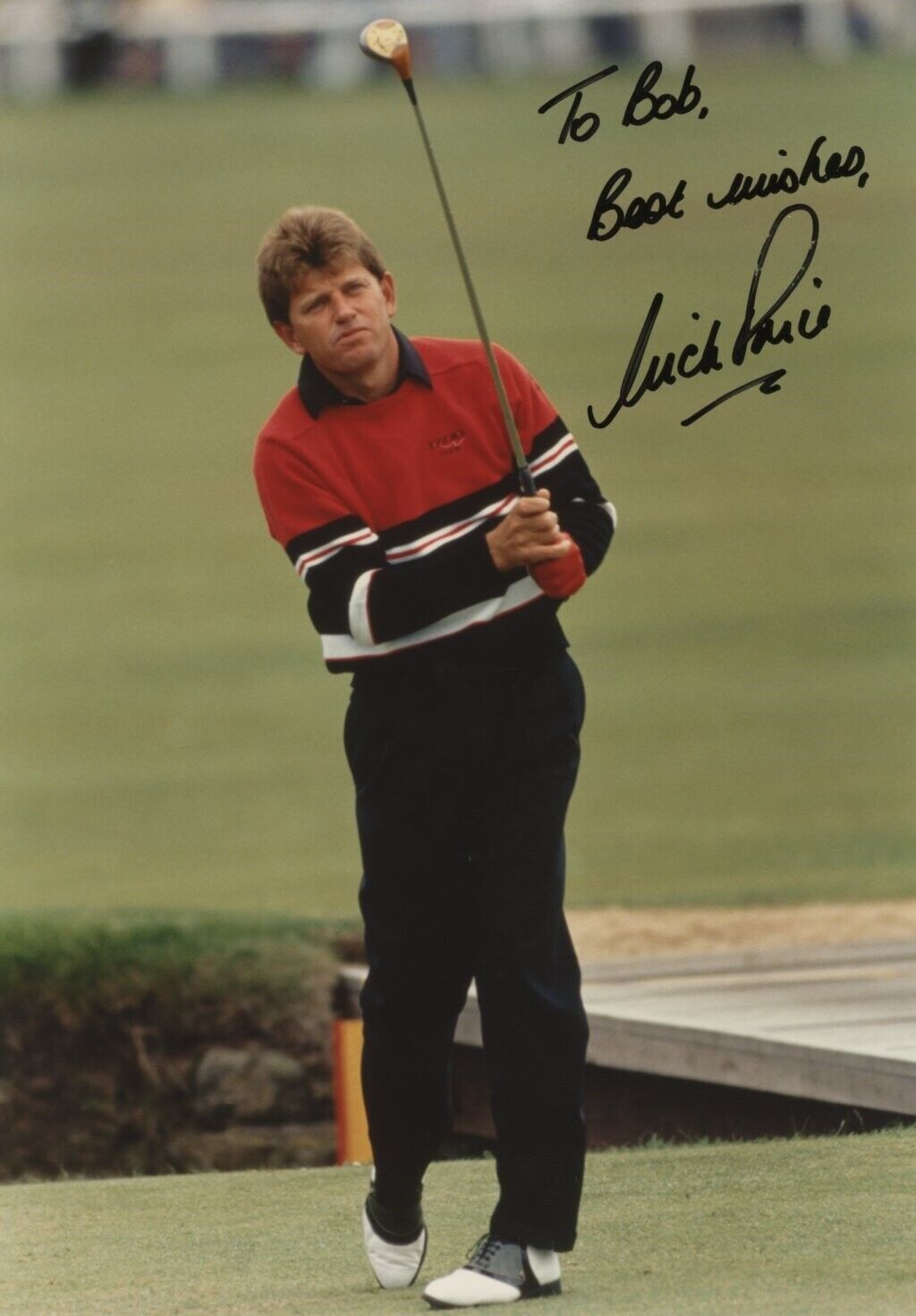 Nick Price - PGA World Golf Hall of Fame - Autographed 7x10 Phot