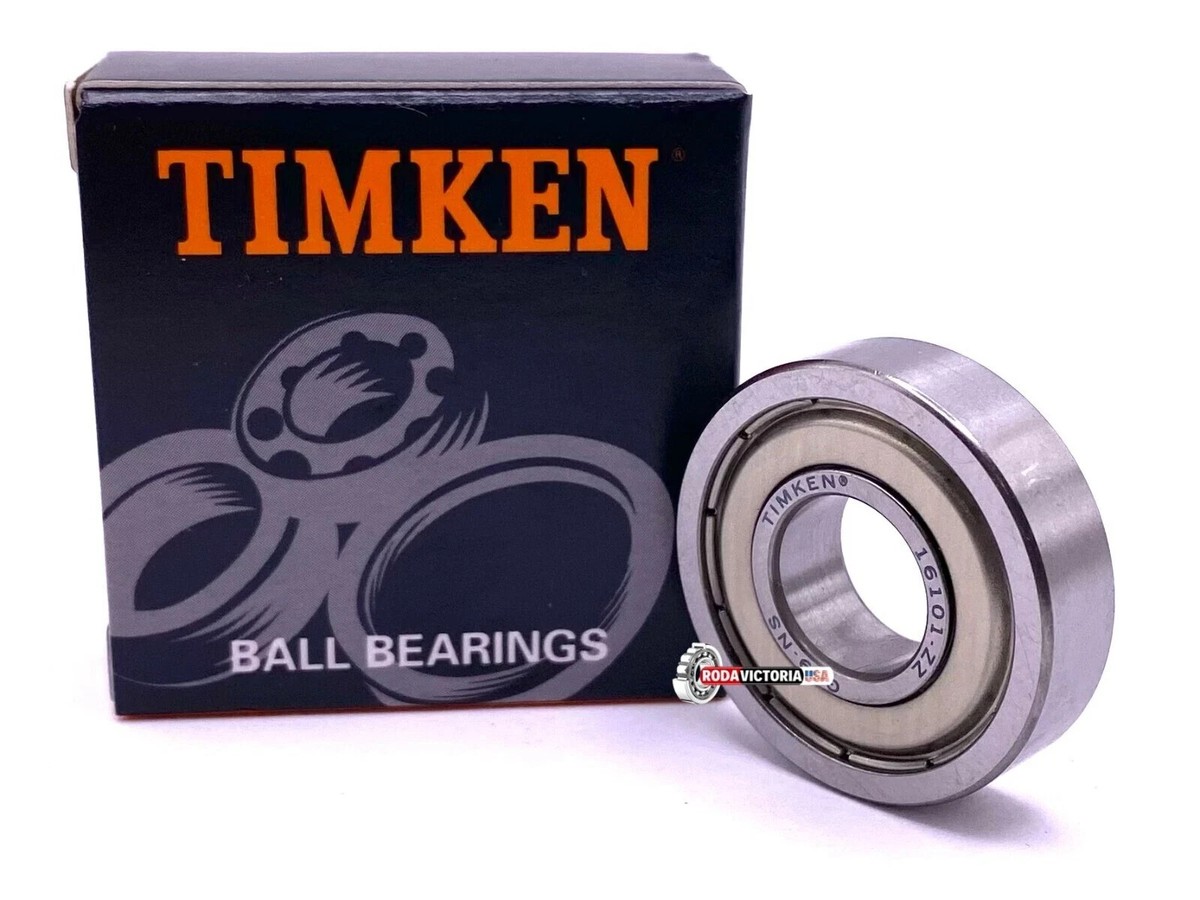 TIMKEN 16101 ZZ Deep Groove Ball Bearing, Metal Shielded 12x30x8