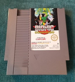 Duck Tales + Bionic Commando + Isolated Warrior Nintendo NES Games Bundle Capcom