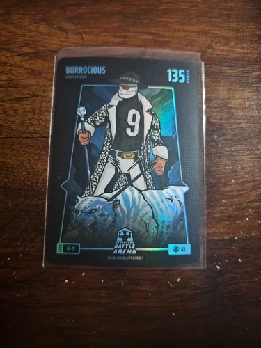 2024 Bo Jackson Battle Arena Burrocious Joe Burrow Battlefoil SP #BF-19 Ice