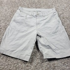 Dickies Shorts Mens 34 Beige Workwear Soft Cotton Casual Chino