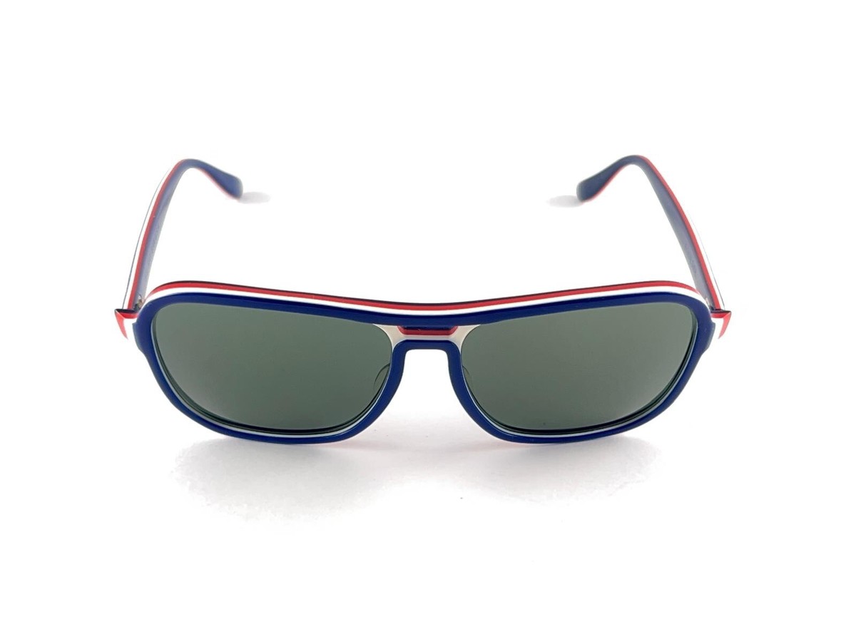 RAY BAN VINTAGE B&L STATESIDE BLUE RED WHITE GREEN SPORT LENS